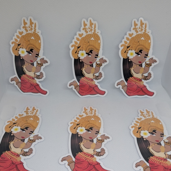 Cultural Character Stickers Set - Picture 4 of 5
